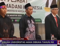 TINGKATKAN SDM DI BLITAR SELATAN, SEBUAH UNIVERSITAS AKAN DIBUKA TAHUN INI