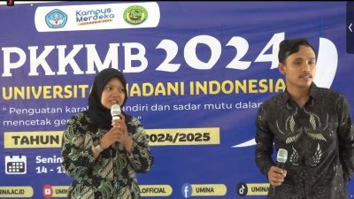 Fakultas Ekonomi dan Pendidikan Universitas Madani Indonesia Diperkenalkan dalam PKKMB 2024