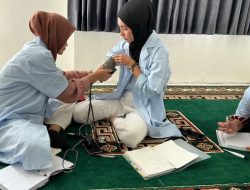 Mahasiswa Kebidanan Universitas Madani Indonesia Ikuti Praktikum Pemeriksaan TTV dan Posisi Pasien