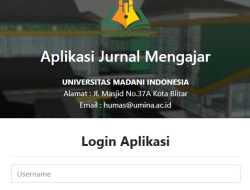 Panduan Jurnal Mengajar UMINA: Langkah-Langkah Pengisian Jurnal Dosen